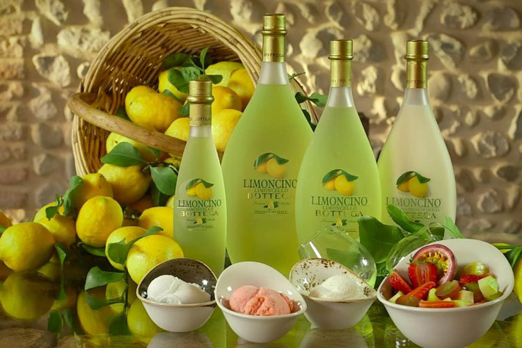 Diferentes tipos de Bottega Limoncello