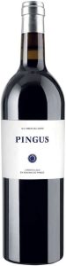 botella de vino tinto pingus